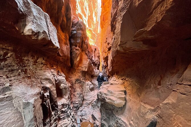 Full Day 4x4 Classic Desert Tour with overnight in private tent - Um Fruth Rock Bridge and the reward of a short climb