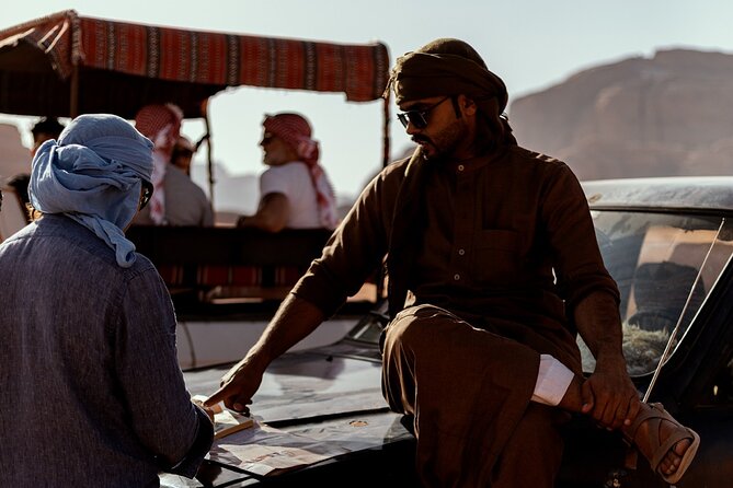 Full-Day 4x4 Wild Desert Expedition with night in private tent - Al Kashkasheh and the first stretch into the desert