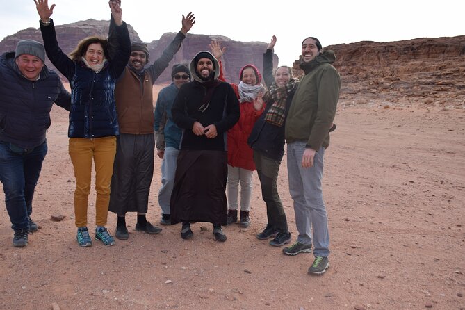 Full-Day 4x4 Wild Desert Expedition with night in private tent - Starting at Wadi Rum Village at 9:00 am