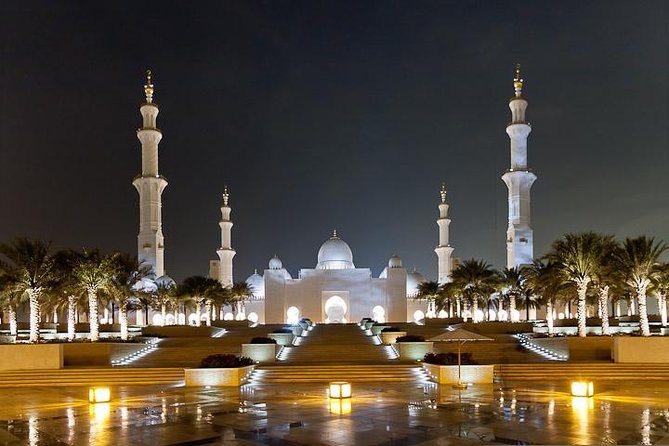 Full Day Abu Dhabi City Tour + BAPS Mandir Visit, guide transfer - Pickup from Dubai and the long road south