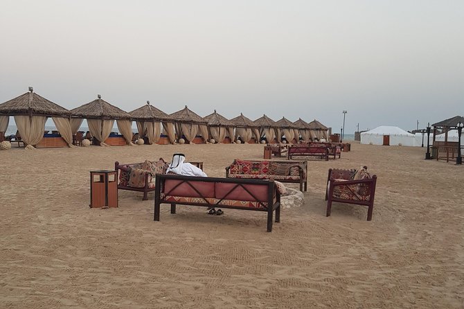 Full Day Desert Safari with Buffet Dinner,Sand Boarding & Camel Ride - Sealine Beach, the first taste of the coast