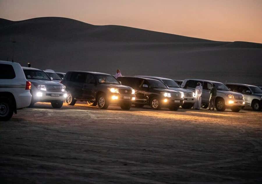Full day desert safari with lunch or Dinner - Sealine Beach and the first taste of sand