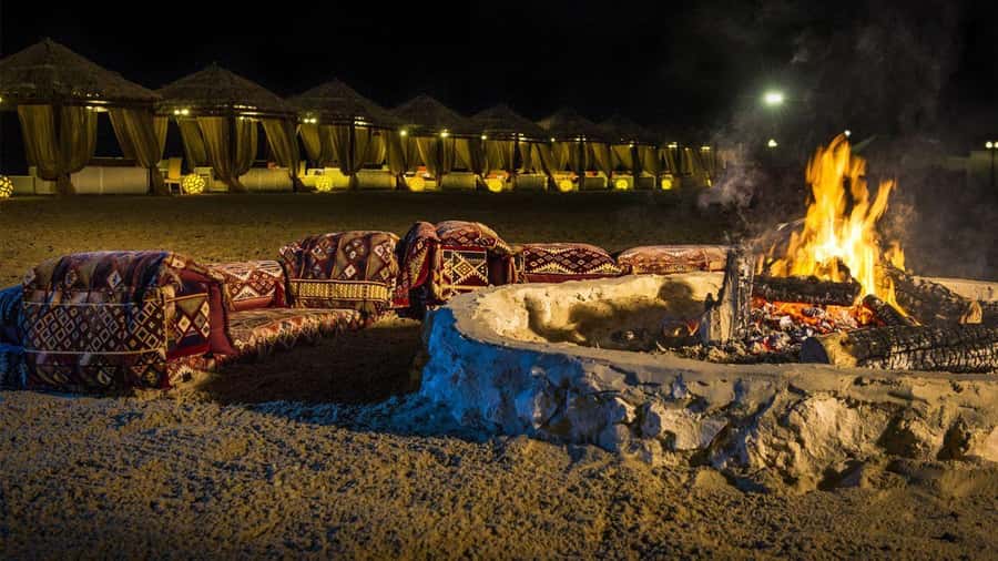 Full day desert safari with lunch or Dinner - Khor Al Adaid, where sand meets sea