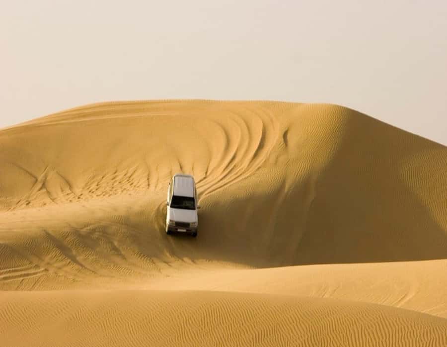 Full day desert safari with lunch or Dinner - Al Rahal Camp and the long desert pause