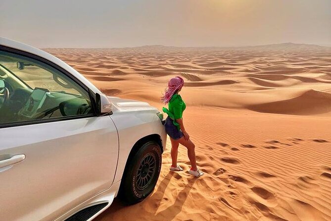 Full-Day Dubai Desert Safari Tour - Desert photography from 5:45 to 6:30 pm