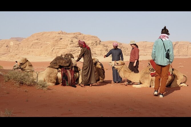 Full Day Jeep Tour and Overnight in Wadi Rum - Lawrence’s Spring and the first red dunes