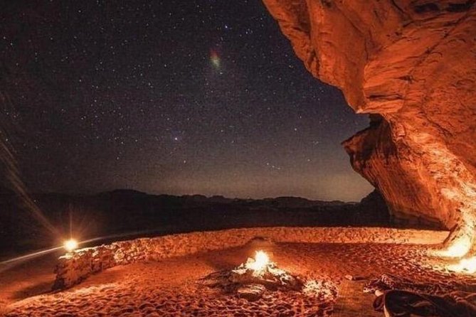Full-Day Jeep Tour and Sleeping in cave Night Under the Stars - Mushroom Rock and Um Fruth Arch