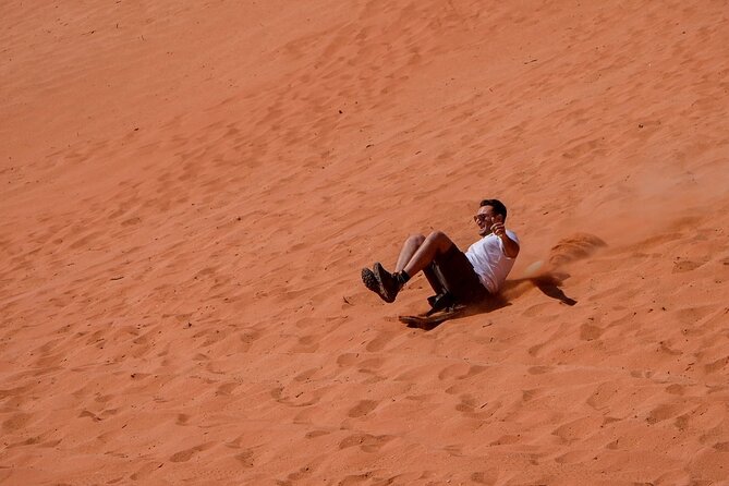 Full Day Jeep Tour in Wadi Rum (incl. Bedouin picnic lunch) - Lawrence Spring and the first red dunes