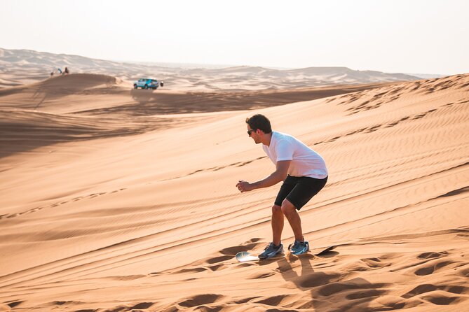 Full Day Safari Grand Adventures with Dune Bash on 4X4 in Dubai - Dinner with belly dancing, fire, and acrobatics