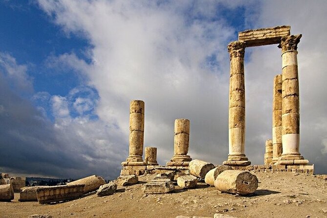 Full Day Tour in Jerash and Amman City from Amman - King Abdullah Mosque and its blue dome
