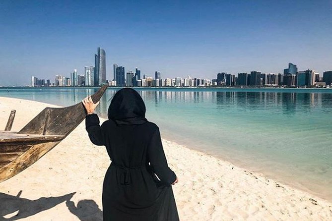 Full-Day Tour of Abu Dhabi from Dubai, Sheikh Zayed Grand Mosque - Heritage Village and the Corniche show a quieter Abu Dhabi