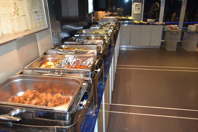 Glass Cruise in Dubai Marina with Dinner - Buffet dinner with continental and Arabic choices