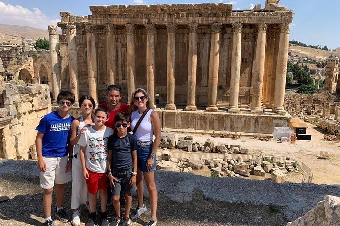 Guided Private Full Day Tour to Baalbek, Anjar and Chateau Ksara - Walking through the Temples of Baalbek