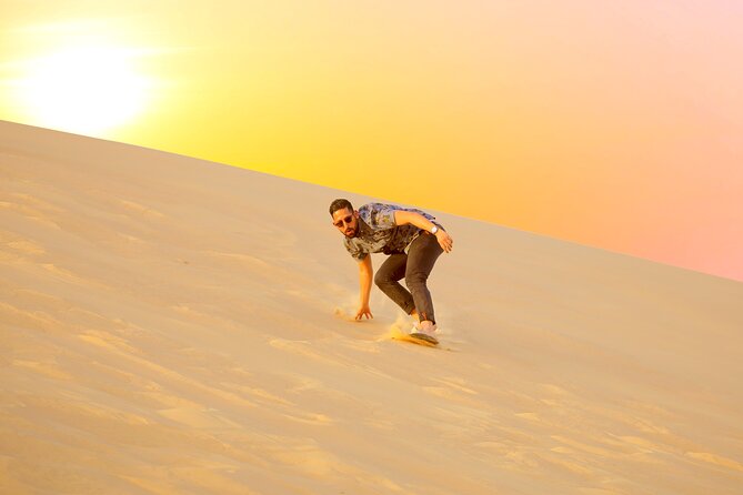Half-Day Desert Safari from Abu Dhabi - Sunset at the desert camp