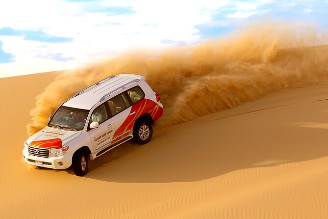 Half-Day Desert Safari from Abu Dhabi - Henna, falcons, and Arabic costume photos
