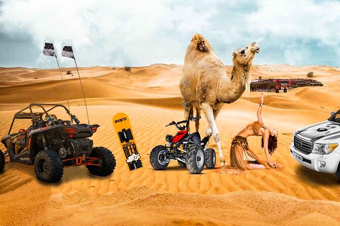 Half Day Desert Safari || Sand Boarding || Camel Ride || Inland Sea Visit || - Key points to know before booking