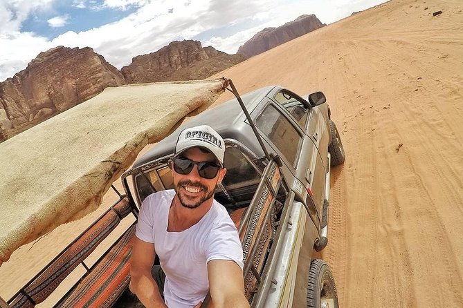 Half-Day Jeep Tour: "Wadi Rum Images" - Um Frouth Rock Arch finishes with a proper scramble
