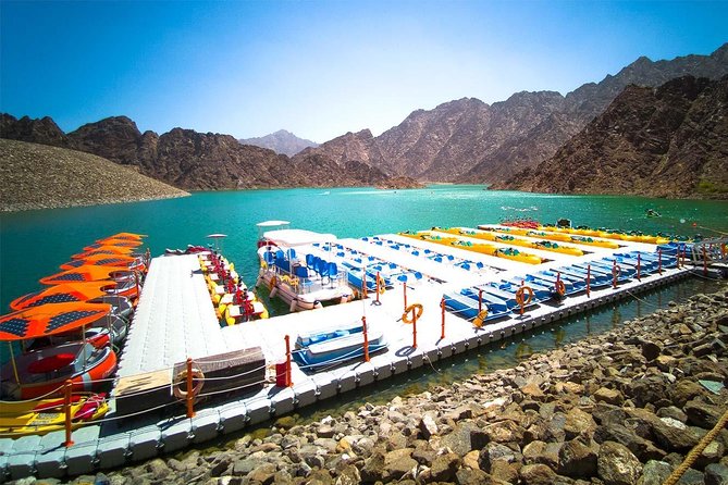 Hatta Mountain Adventure Tour - Hatta Dam and the turquoise water