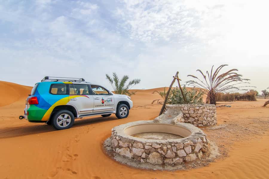 Hatta Safari & Honey Bee Garden Visit - Dunes, sandboarding, and Camel Rock