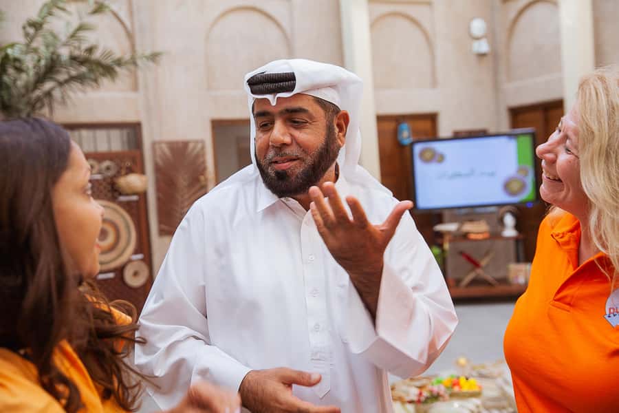 Historic Forts, Boats and Pearls of Old Dubai Walking Tour - Meeting at Arabian Tea House in Bastakiya