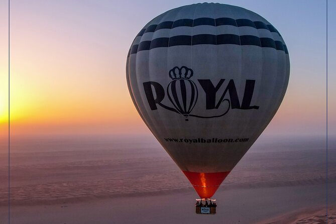 Hot Air Balloon Tour at Wahiba Sands - A note about the provider and booking details