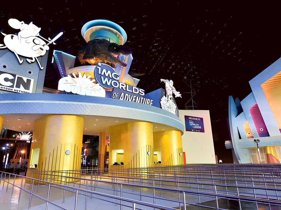 IMG Worlds of Adventure Entry Ticket with Hotel Transfers - The roller coasters and thrill level