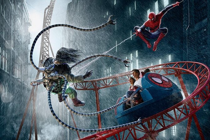 IMG Worlds of Adventure Ticket with Optional Fast Track Upgrade - Getting there and sorting out the ticket