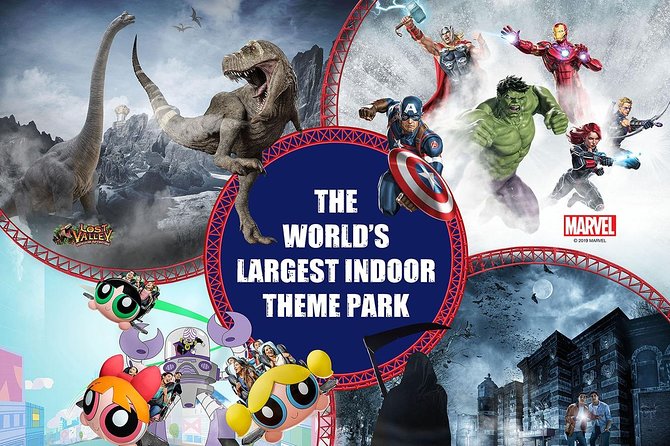 IMG Worlds of Adventure Ticket with Optional Fast Track Upgrade - The rides worth planning around