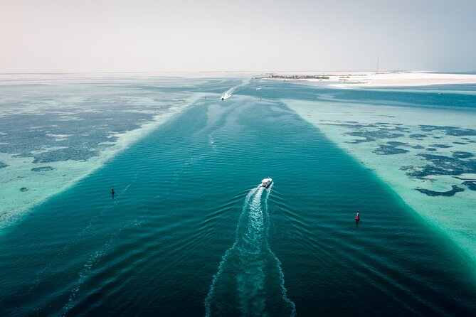 Island Hopping Sharing-4 hours trip - Qasr Al Watan and Etihad Towers by boat