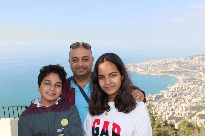 Jeita Grotto, Byblos and Harissa Full-Day Tour from Beirut - Riding the Telepherique from Jounieh to Harissa