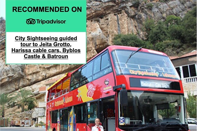 Lebanon Tour Jeita-Harissa & Byblos w/pickup,lunch,entries +guide - Lebanese lunch and the value of the $95 price