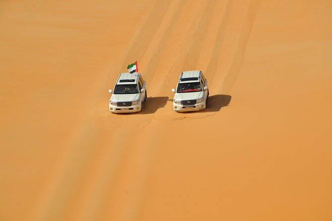 Liwa Full Day Desert Safari from Abu Dhabi - Sunset over the dunes