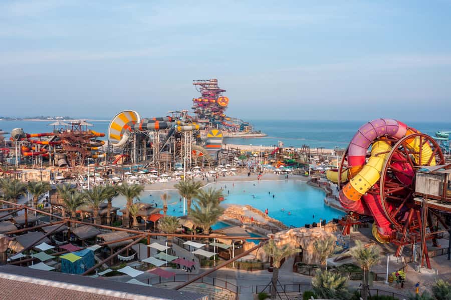 Lusail: Meryal Waterpark Entry Ticket - What the 53 slides and 69 attractions offer