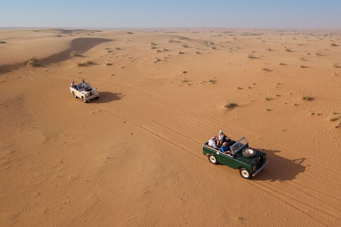Luxury Hot Air Balloon, Land Rover Defender & Michelin Breakfast - A gentle hour above the Dubai desert