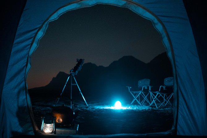 Mleiha Overnight Camp- Panoramic Lounge - A short dune ride and walk near Fossil Rock