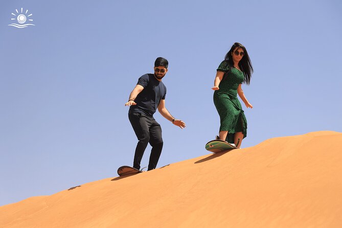 Morning Desert Safari in Dubai with Camel Ride - Lahbab’s red dunes and the 45-minute ride