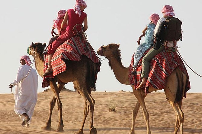 Morning Desert Safari with Quad Bike, Camel Ride & Sandboarding - A short camel ride with an important caveat