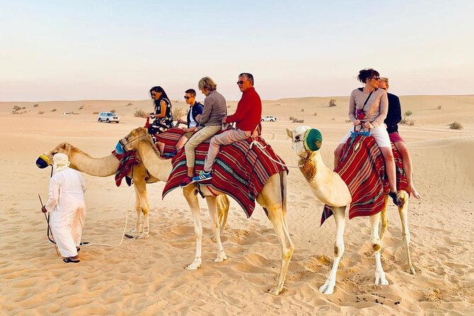 Morning Red Dunes Safari: Camel Ride & Sandboarding Adventure - Forty minutes of dune bashing