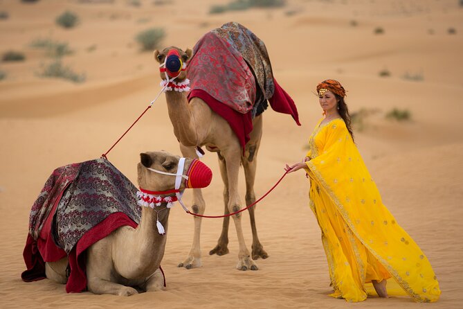 Morning Red Dunes with Camel Ride, Sandboarding and Refreshments - Sandboarding on the red dunes