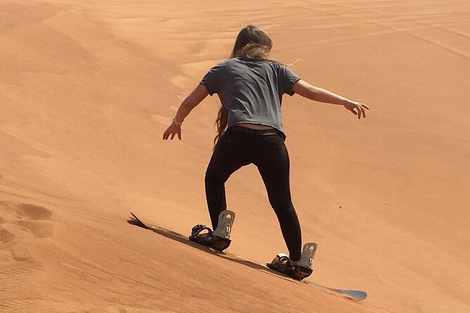 Morning Red Dunes with Camel Ride, Sandboarding and Refreshments - Photo opportunities and guide service