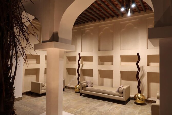 Muharraq Cultural Walking Tour - A green pavilion and Shaikh Ebrahim Center