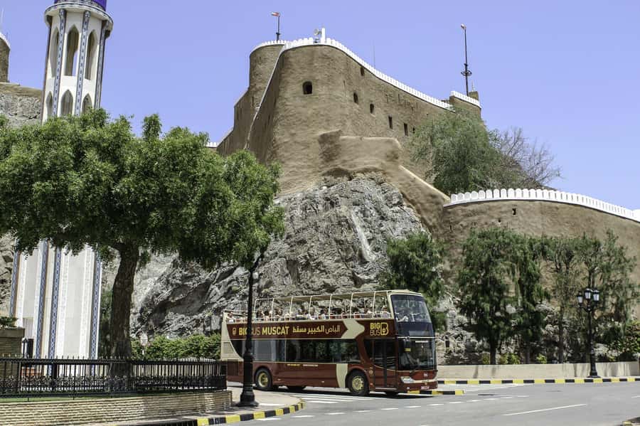 Muscat: Big Bus Hop-On Hop-Off Sightseeing Tour - Seeing Muscat from Muttrah Souk
