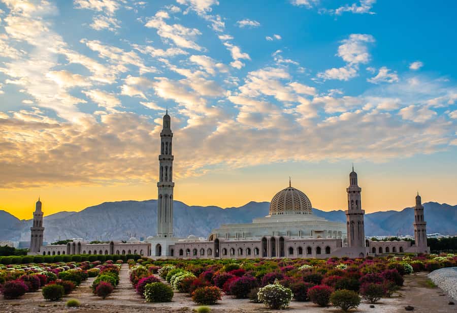 Muscat: City Highlights Tour with Optional Transfers - Sultan Qaboos Grand Mosque: start with the dress code