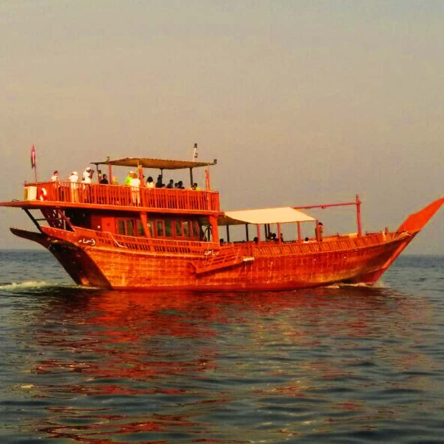 Muscat: Omani Traditional Dhow Sunset Cruise - Pickup from Muscat and the ride to the harbor