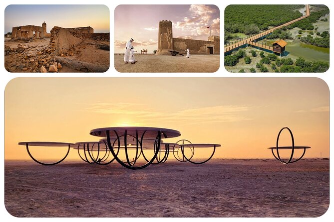 North of Qatar Tour to Olafur Eliasson Zubara Fort Jumail Village - Key points to know before you book
