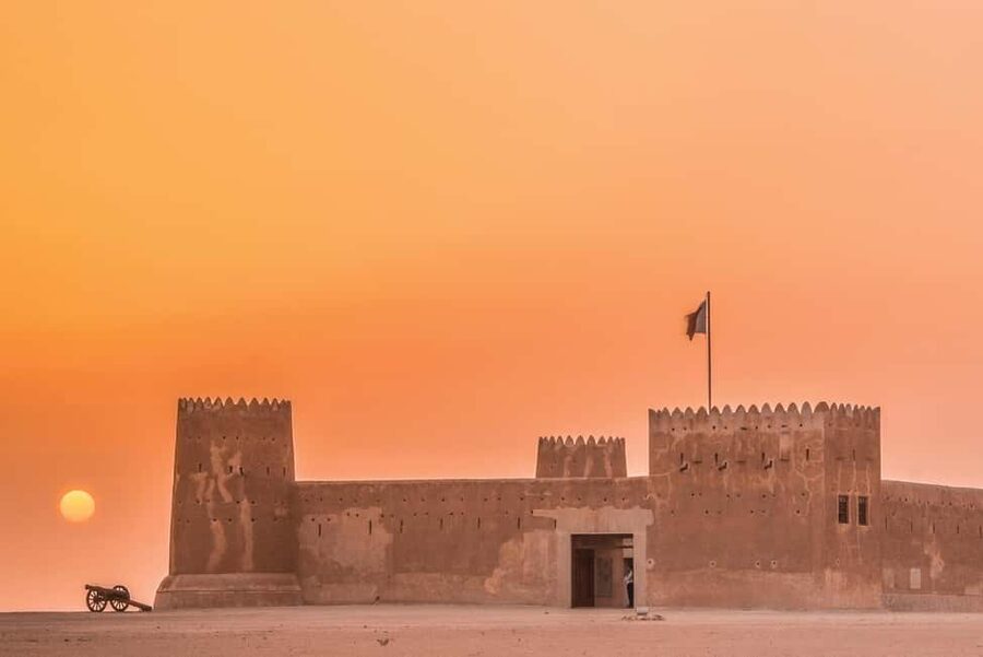 North Qatar: Zubara Fort, Jumail Village, Thakhira Mangroves - Al Zubara Fort and the wider archaeological site