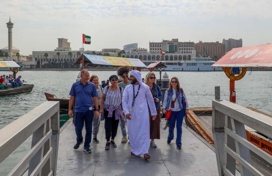 Old Dubai Historic Guided Tour: Creek, Street Food & Souks - Smelling the spices in Dubai Spice Souk