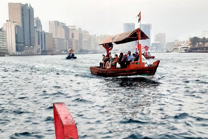 Old Dubai tour: Local Market, Tasting, Dubai creek with Abra ride - Crossing Dubai Creek by abra