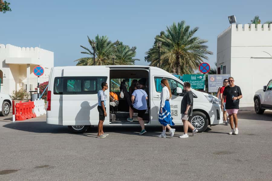 Oman’s Hidden Gems: Wadi Shab & Bimmah Sinkhole - The Muscat pickup and long road south
