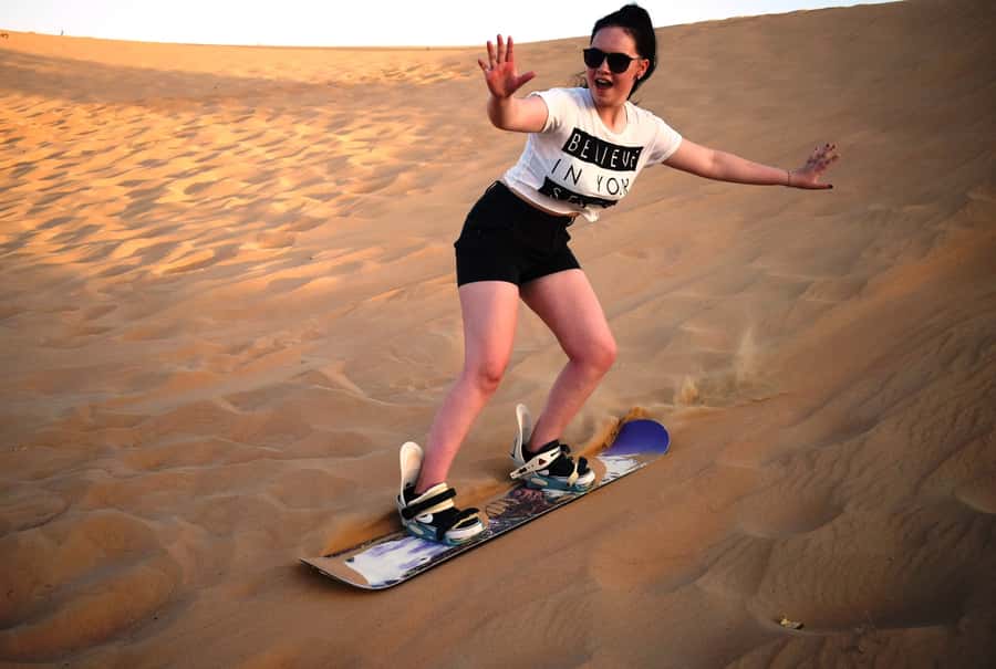 Overnight Dubai Desert Safari with BBQ Dinner - BBQ dinner and breakfast the next morning